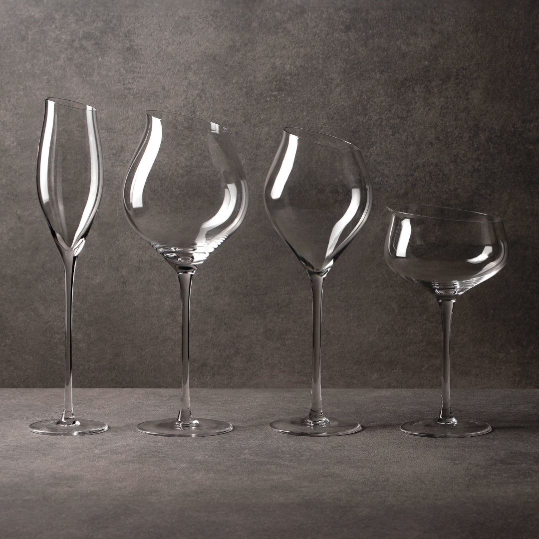 Champagne Flute Set Of 4 - Strelitzia