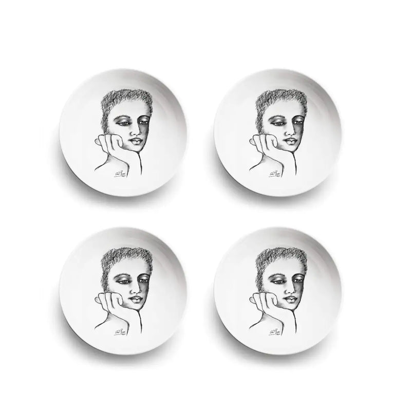 Cereal / Soup Bowl Set Of 4 - Just A Thought