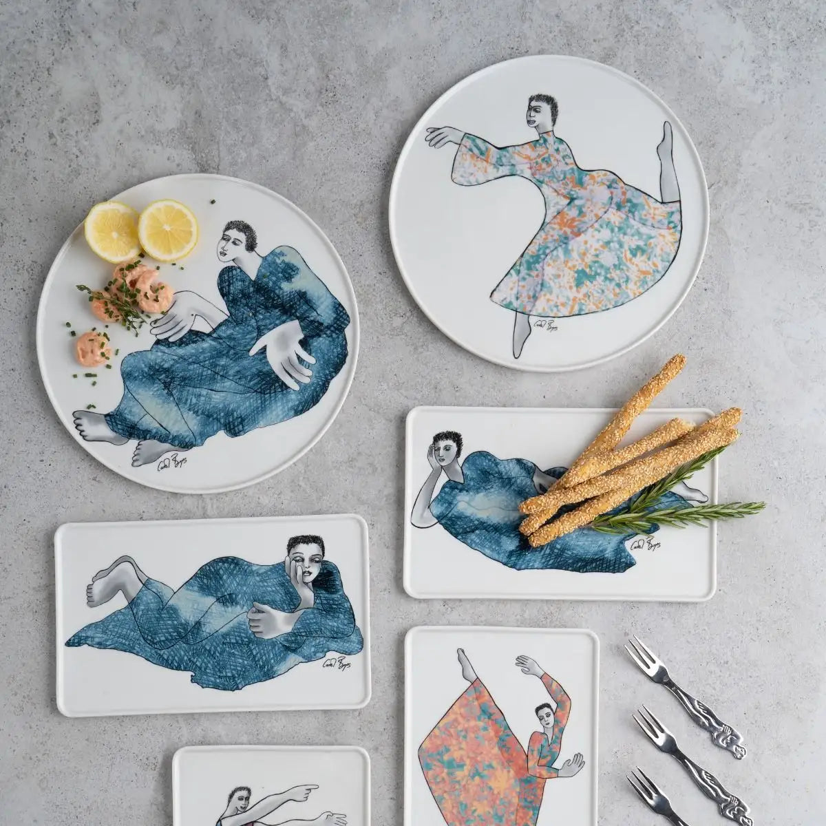 Platter Round - Indigo Girl