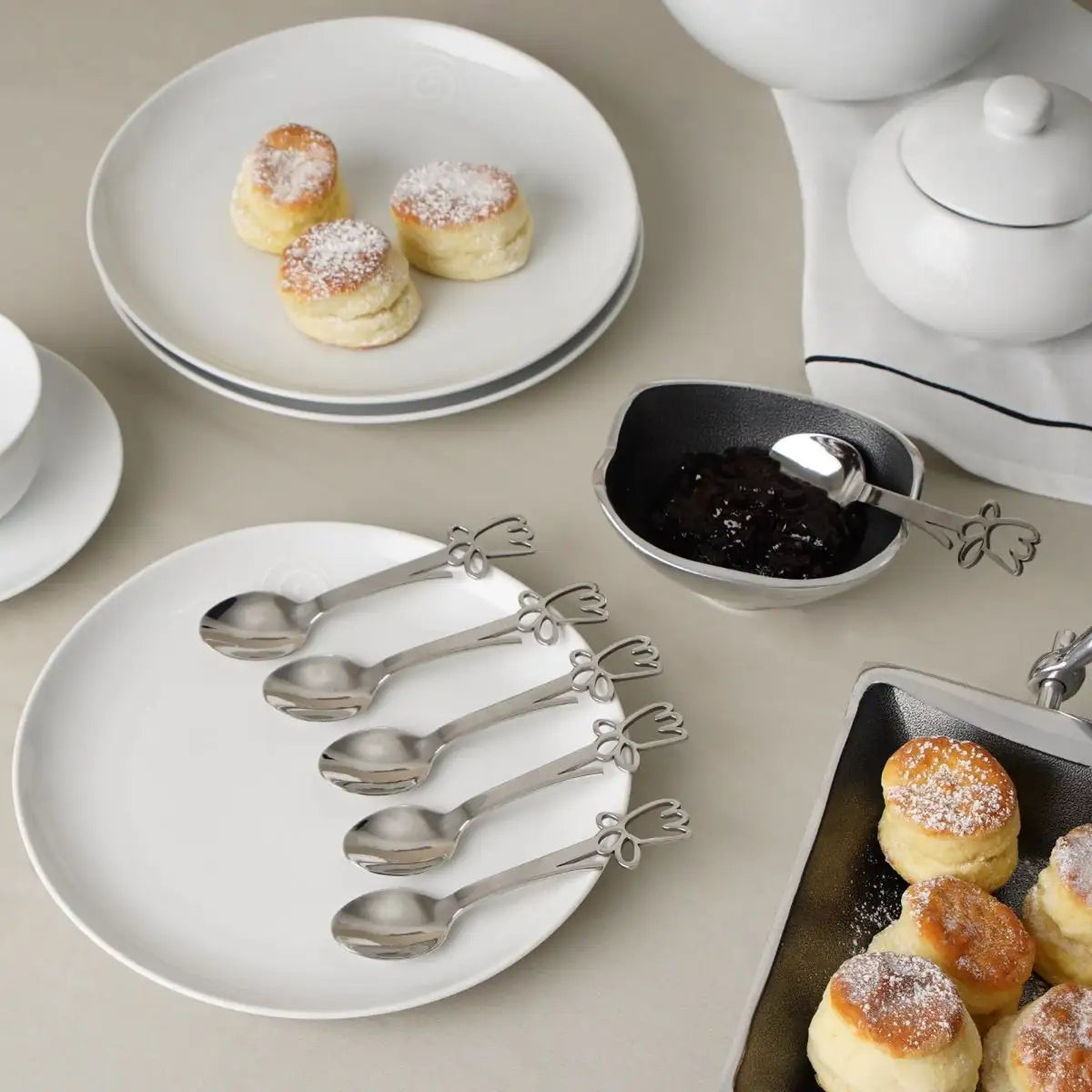 Teaspoon Set Of 6 - Daffodil