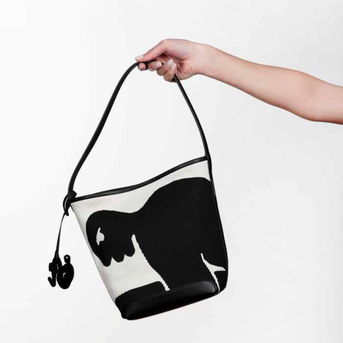 Handbag Charm - Pulse - Black