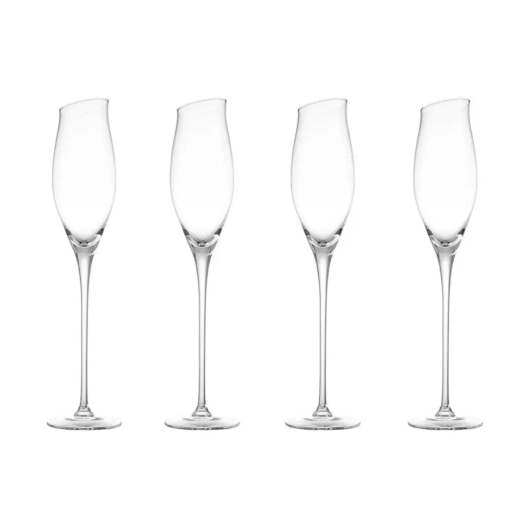 Champagne Flute Set Of 4 - Strelitzia