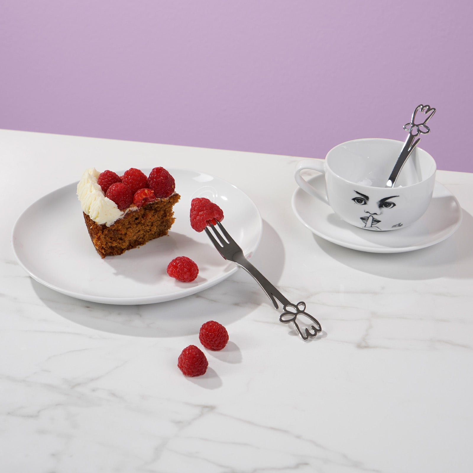 Teaspoon Set Of 6 - Hummingbird