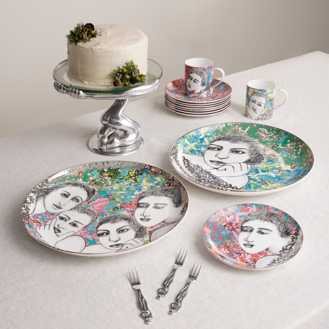 Platter Round - Garden Party