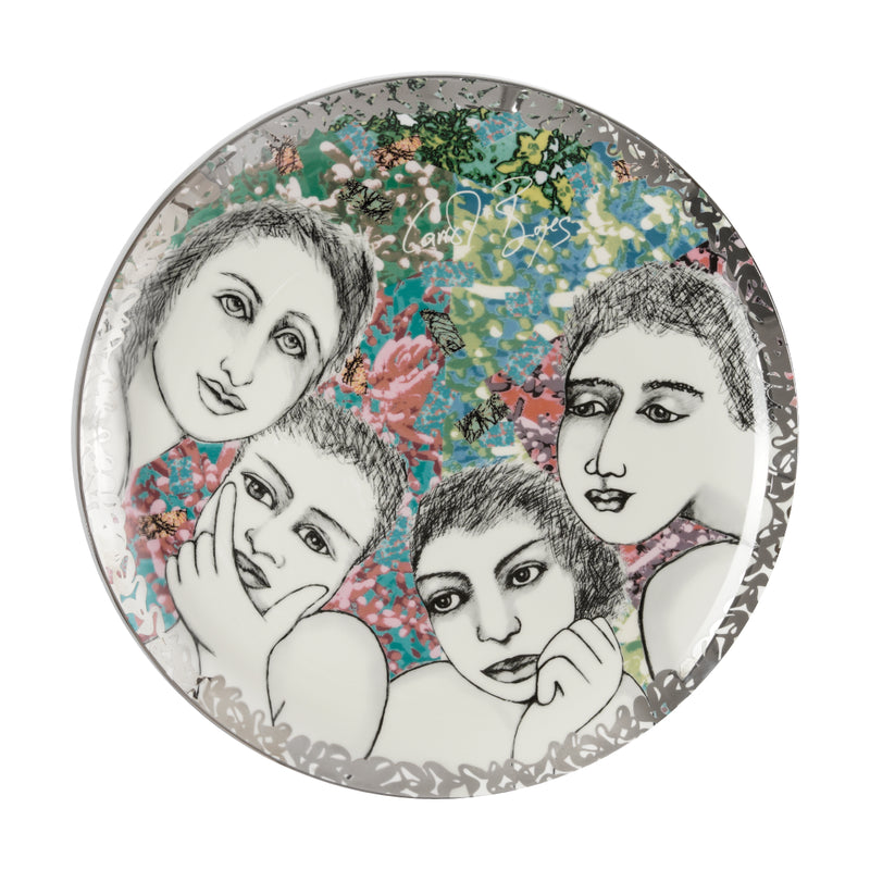 Platter Round - Garden Party